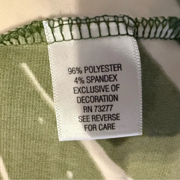 Apt. 9 Olive Green & White Strapless Knot-Front Summer Dress - Picture 7 of 8